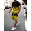 Men's Short-sleeved Shorts Casual Suit Fashionable Simple Sports Suit Comfortable Breathable Unisex Sports Clothing