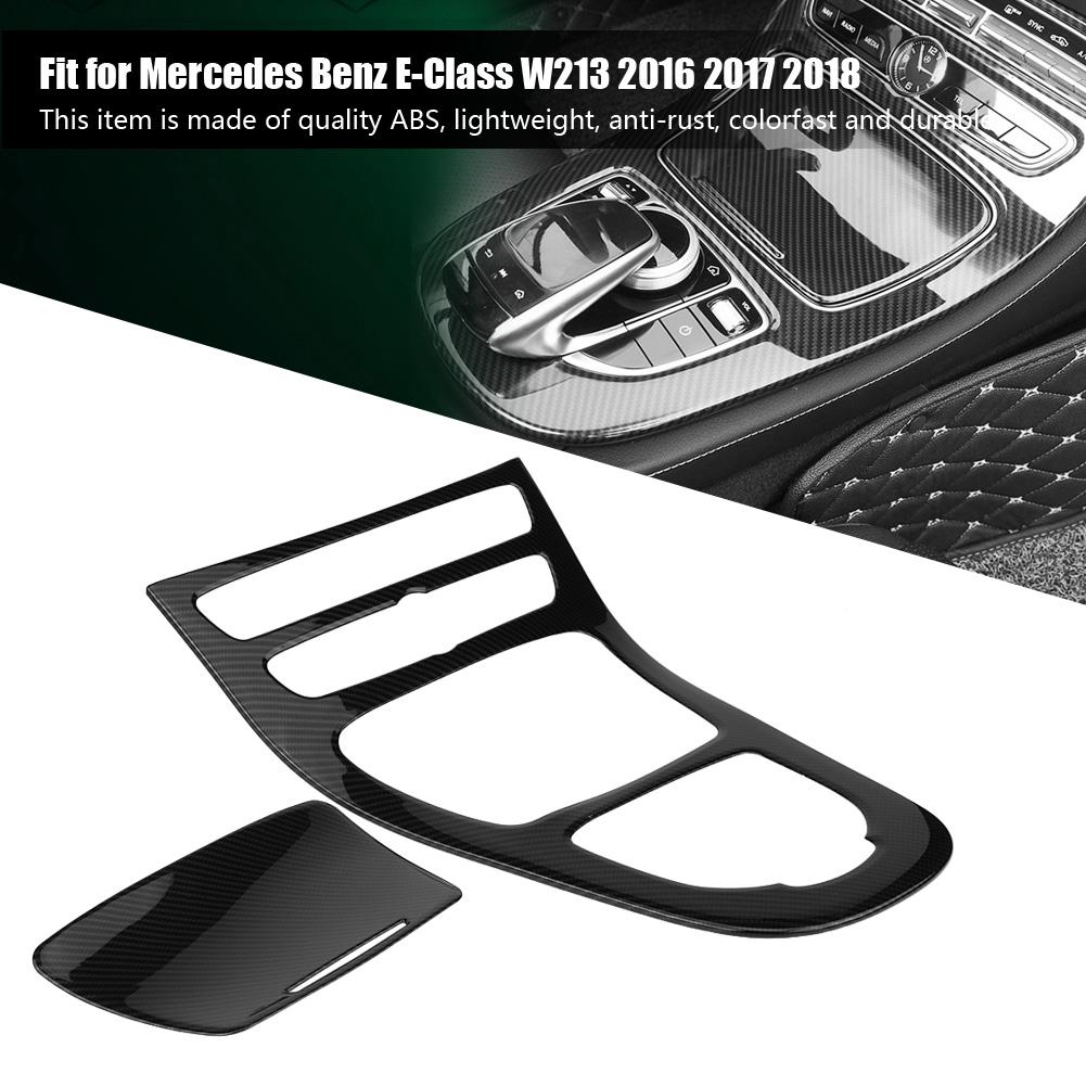 Car Center Control Gear Shift Panel Decorative  Trim for Mercedes Benz E Class W213 1618