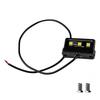 Shockproof License Lamp Bright LED Lighting Waterproof Housing Universal Easy Setups for Motorcycle Electric Vehicle