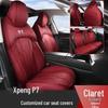 Premium Linen Seat Covers for Xpeng P7 - Universal, All-Season Car Cushion