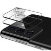 Kamerabeskyttelse - Phonillico - Samsung S21 ULTRA - Sett med 2 - Herdet glass - Ripebestandig