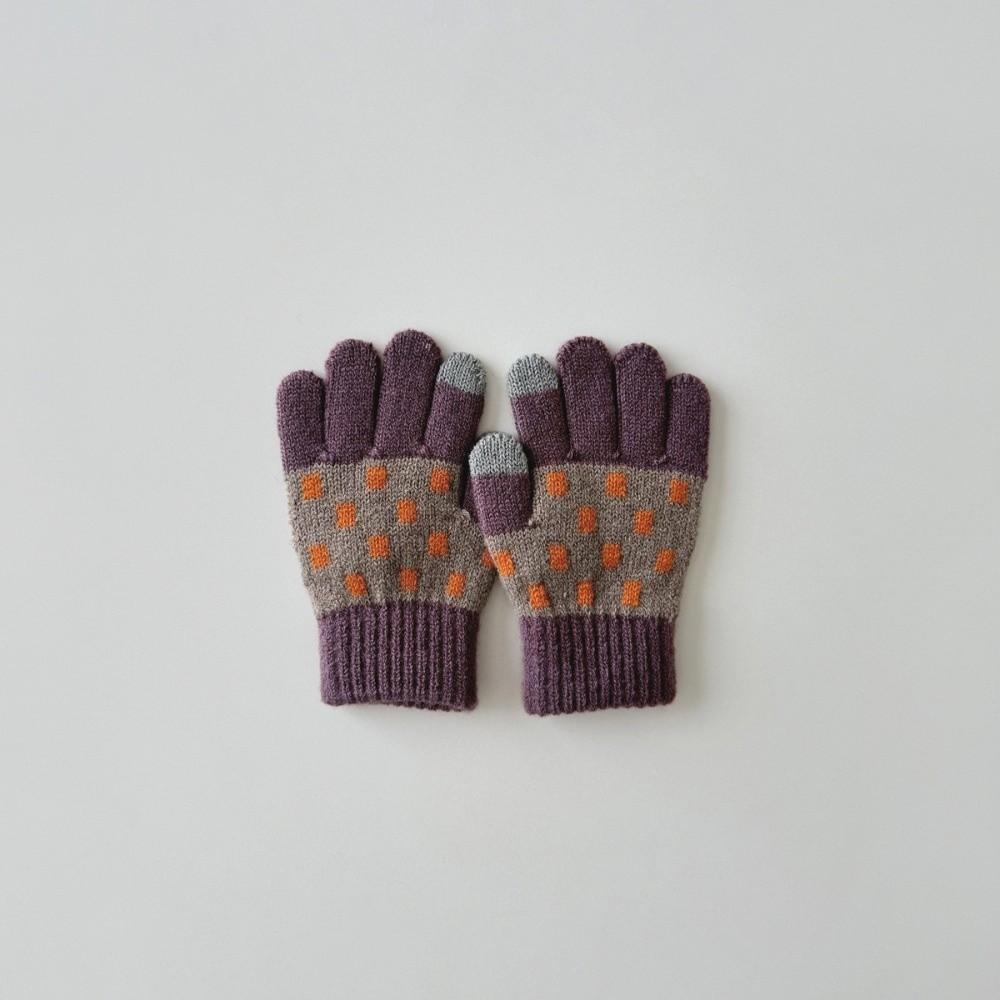 Cold Resistant Children's Winter Gloves Five Finger Half Finger Gloves New Baby Gloves Boys Girls