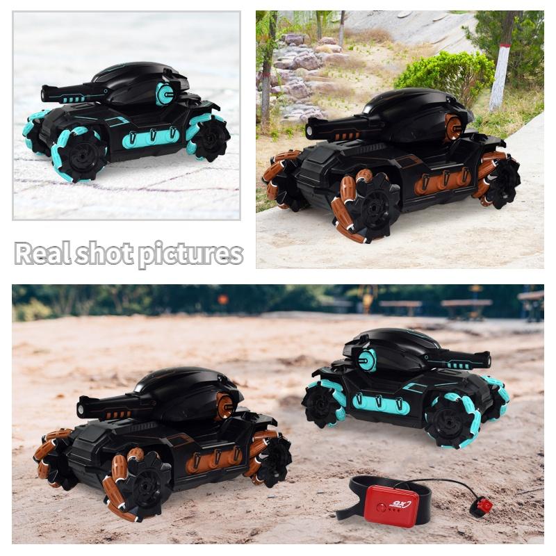 Remote Control Tank Water Bomb Tank Electric Gesture Remote Control Water Bomb Tank Car Multiplayer Children's toyAA