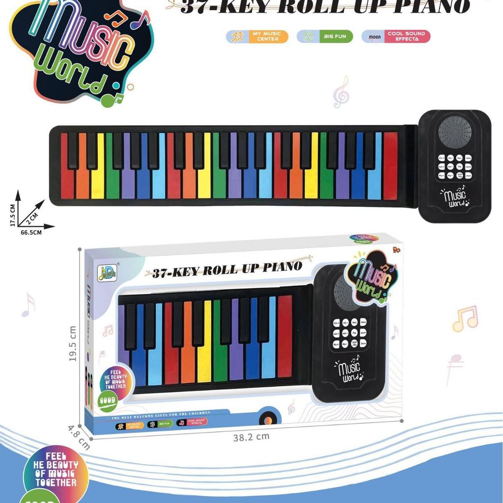 Portable 49-Key Foldable Piano for Kids