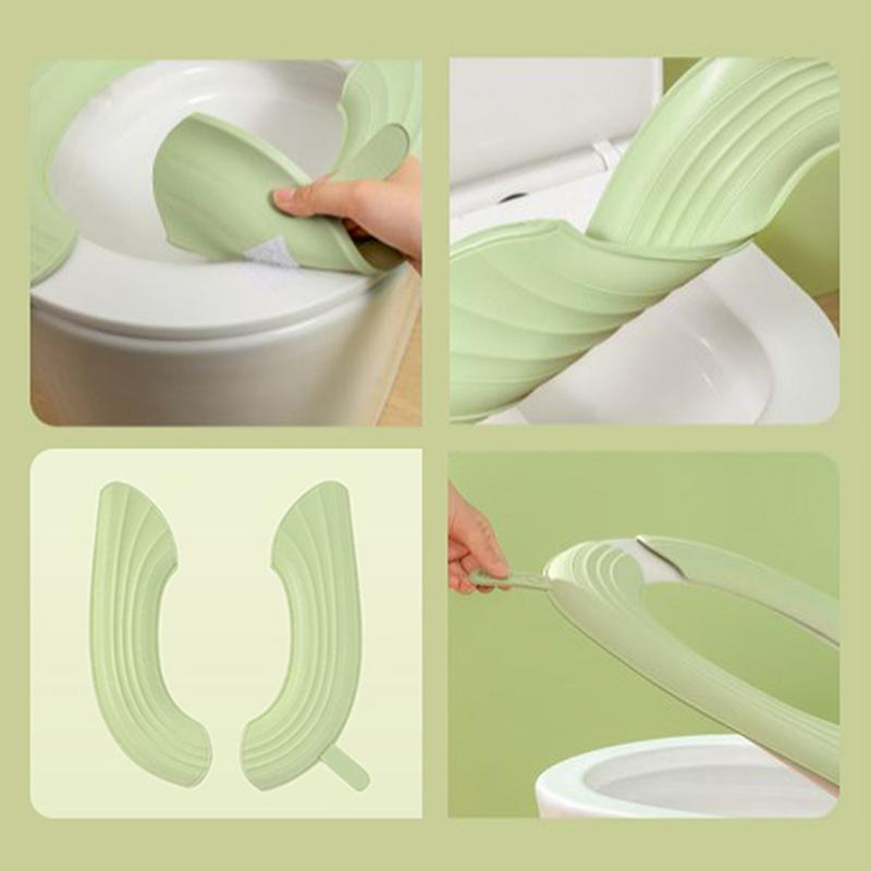 

2шт водонепроницаемый чехол на сиденье унитаза коврик для туалета моющиеся аксессуары для ванной комнаты