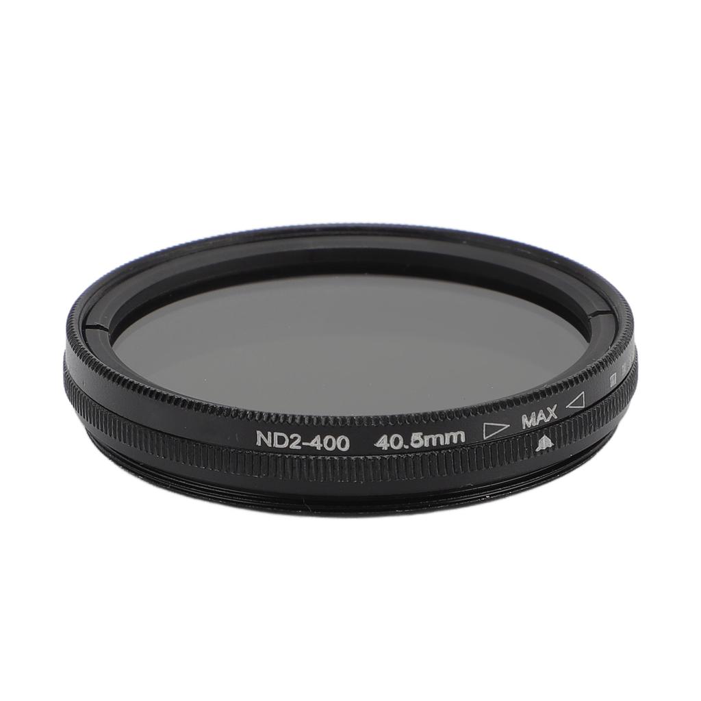 Adjustable ND Camera Lens Filter ND2 To 400 Neutral Density Optical Glass ND Filter for Photography 40.5mm