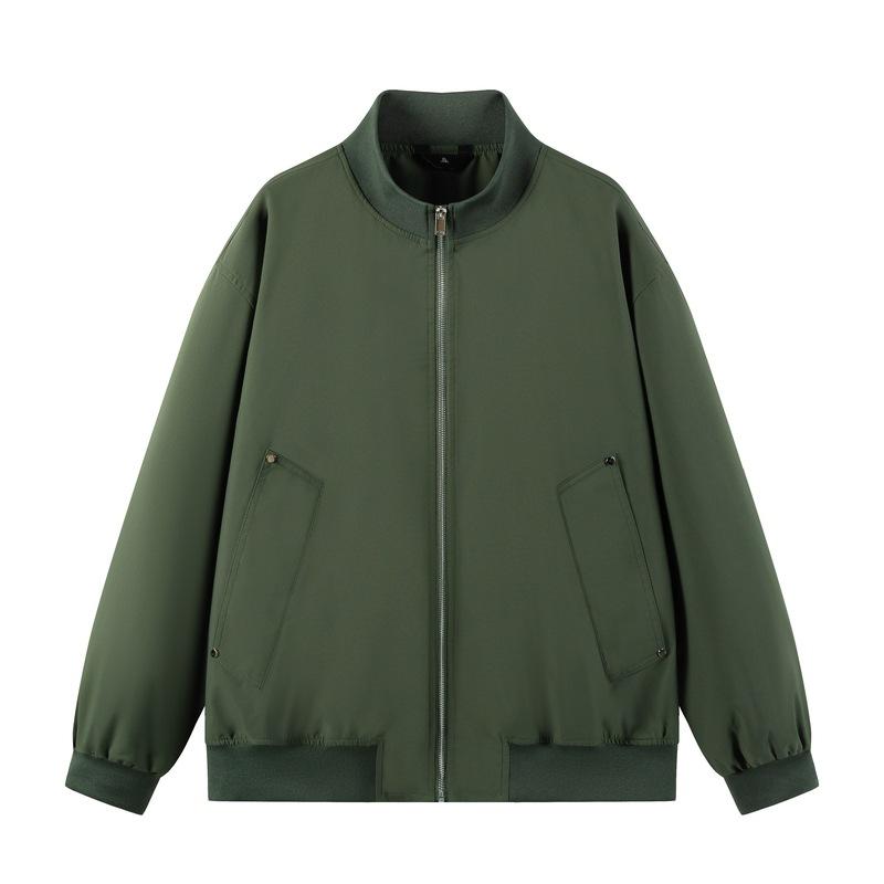 Jacket Men's Coat Stand Collar Versatile Casual Waterproof Windproof Outdoor Casual Men's Coat