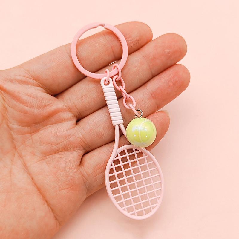 Mini Portachiavi Festa del Tennis Gadget Festa Tennis Portachiavi Pallina da Tennis Ciondolo Borsa da Tennis Portachiavi Sportivo Per Ragazzi Ragazze Carnevale Scolastico Ricompensa
