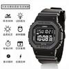 2026 New Model Small Square Watch for Men, Suitable for Middle and High School Students, Waterproof, Outdoor Trendy Electronic Watch for Boys