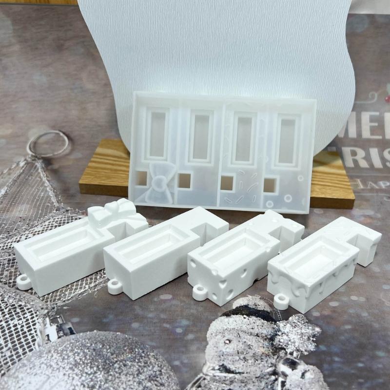 Silicone Phone Stand Dropping Mold Phone Mount Making Molds Accessories Mould Flexible Epoxy Resin Mold for Y Crafts