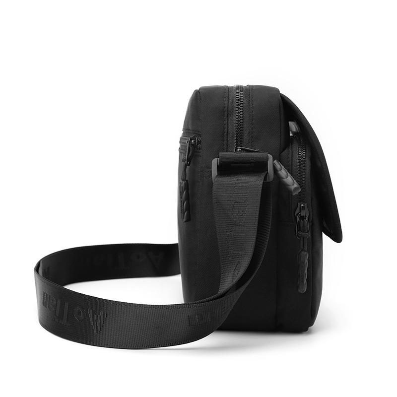 Men's Oxford Bag Multi-Layer Shoulder Crossbody Bag