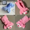 Cute Lotso Stitch Plush Pencil Case With Large Capacity For Students And Office Use