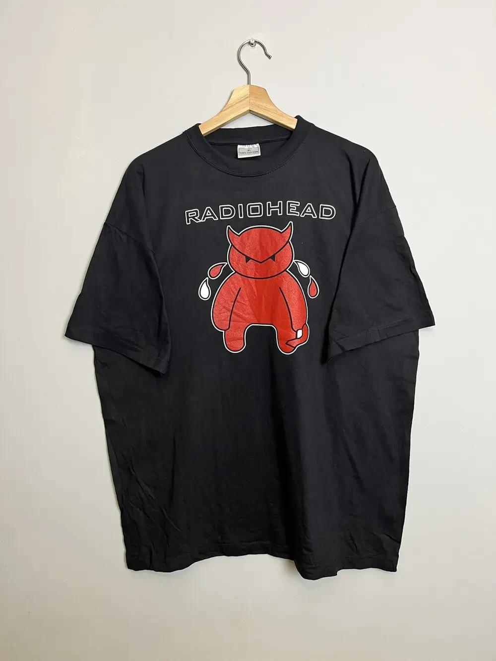 Vintage 00s Radiohead Amnesiac Promo Album Tshirt Rock AN46905 Unisex T-Shirt XXXL