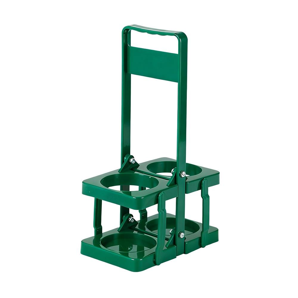 1Pcs Basket Cup Organizer Beer Bottle Carrier 2 Holes Drink Holder Durable Beer Rack