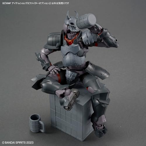 BANDAI SPIRITS 30MF Item Shop 2 (Fighter Option) Color-coded plastic model