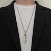 Scooter Pendant Necklace Titanium Steel Chain Sweater Chain Men's Necklace Ladies Necklace