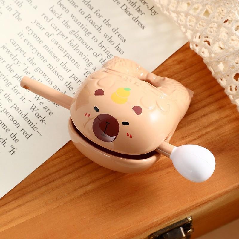 Adorable Plush Capybara Keychain Cute Cartoon Couple Car Key Accessory Gift