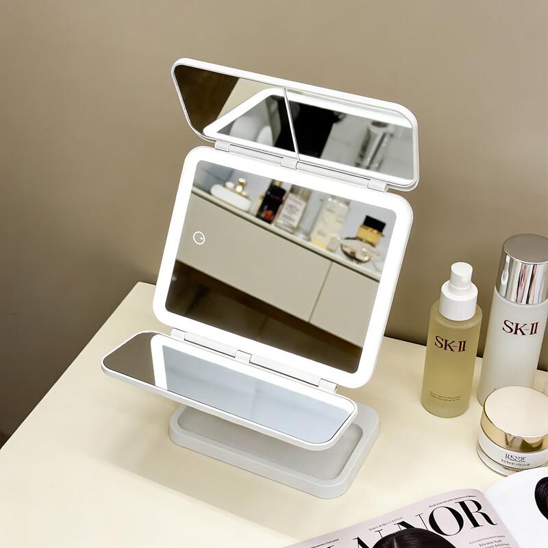 Oeny Multi-Angle Folding Portable Makeup Mirror