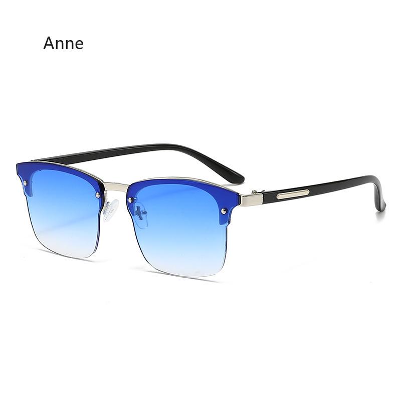 Sunglasses Men Women Design Eye Sun Glasses Women Semi Rimless Classic Men Sunglasses Oculos De Sol UV400 óculos