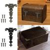 4pcs Zinc Alloy Hinge Antique Hinge Furniture Hardware Accessories
