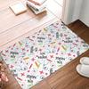 Cartoon Doctors Nurse Door Floor Bath Mats Anti-Slip Indoor Nursing Medical Pattern Doormat Garden Entrance Rug Carpet Footpad