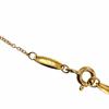 Great TIFFANY&Co. Necklace By the Yard 1P Diamond Necklace Yellow Gold 750 Women Used
