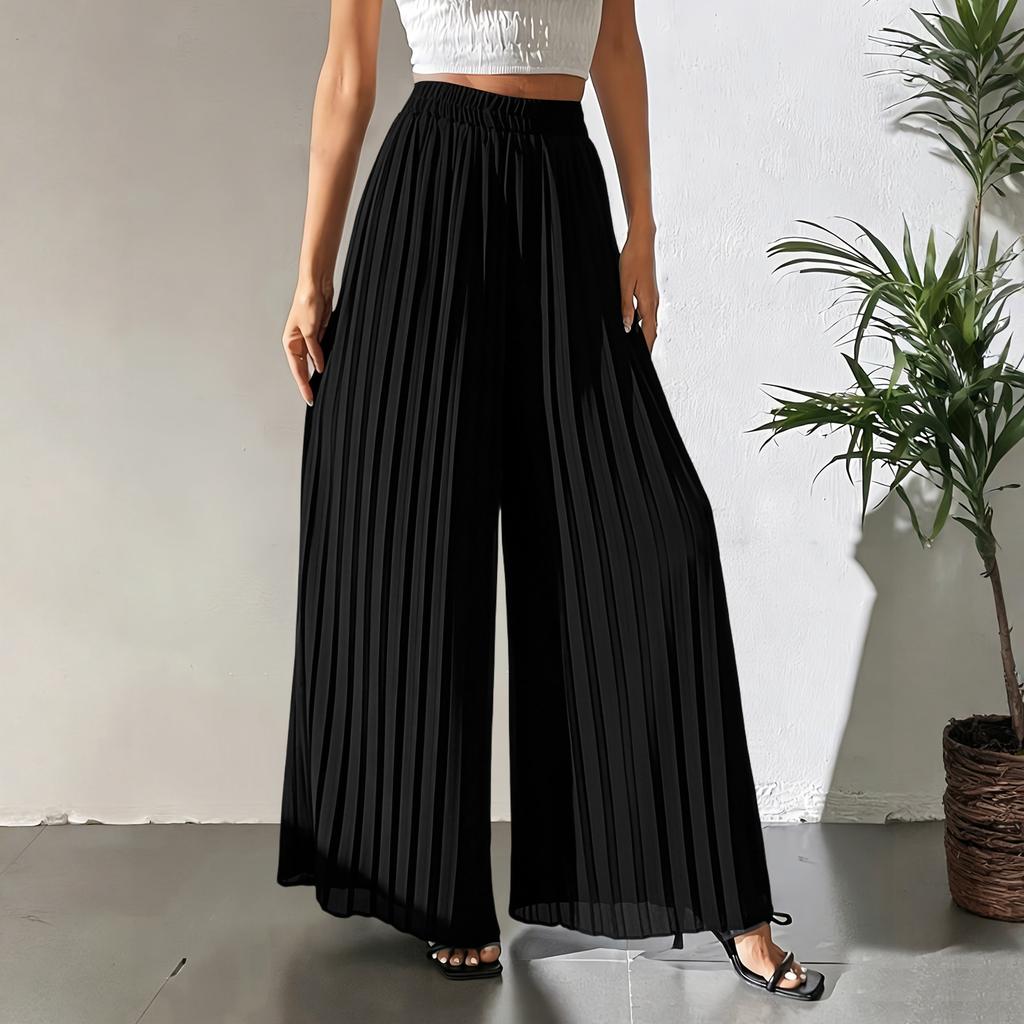 Women's Straight Pants Fashion Casual Pants Nine Point Harlan Pants