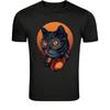 Cooles DJ-Katzen-T-Shirt mit Kopfhörern - Musikliebhaber Hip-Hop-Kätzchen