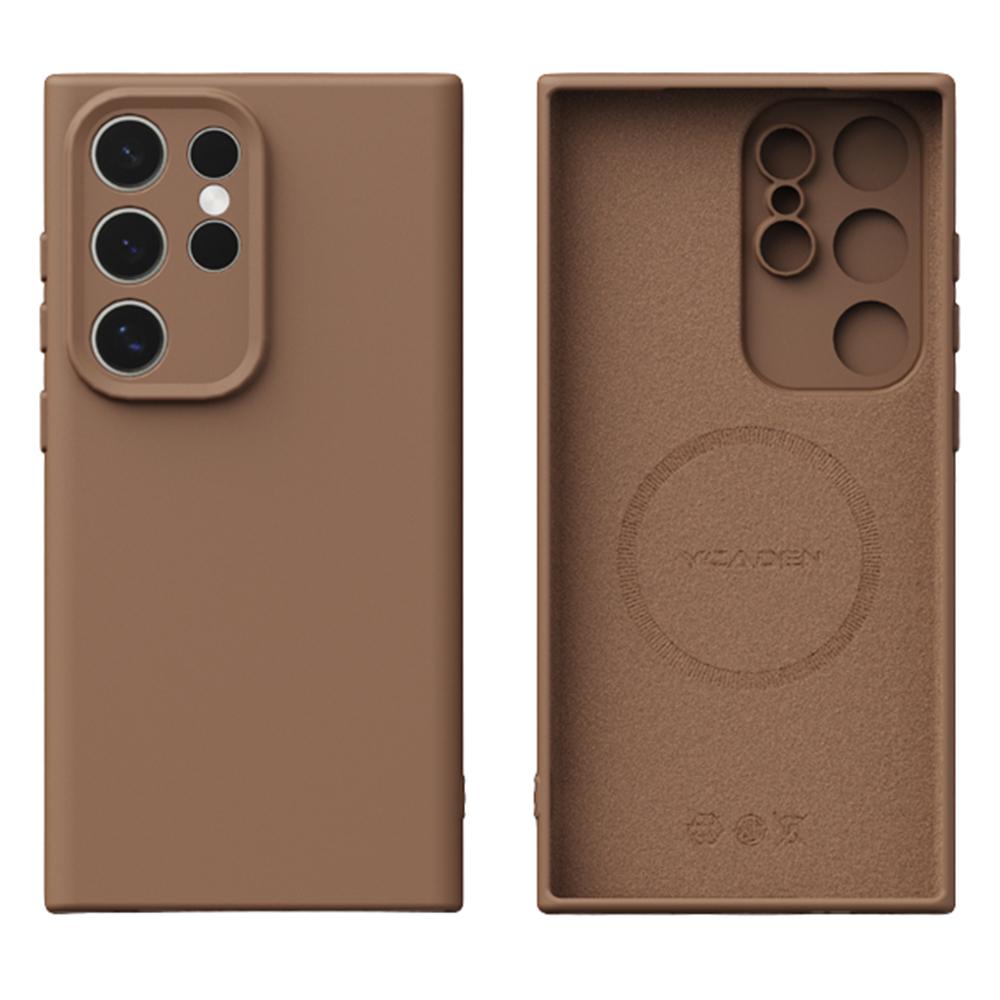 YCADEN For Samsung Galaxy S24 Ultra Case Compatible with MagSafe Precise Cutouts TPU Phone Back Cover