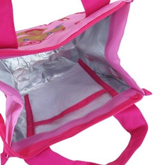 Sun Protection Kitty Cooler Bag Sanrio Insulated Hello Kitty-chan Hawaiian Goods Lunch Cute Popular Triangle Gusset (Pink)