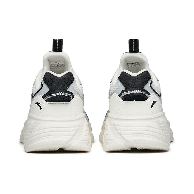 Anta Intercity Retro Low-Top Sports Casual Shoes Men Sneakers White Gray 912245510-2