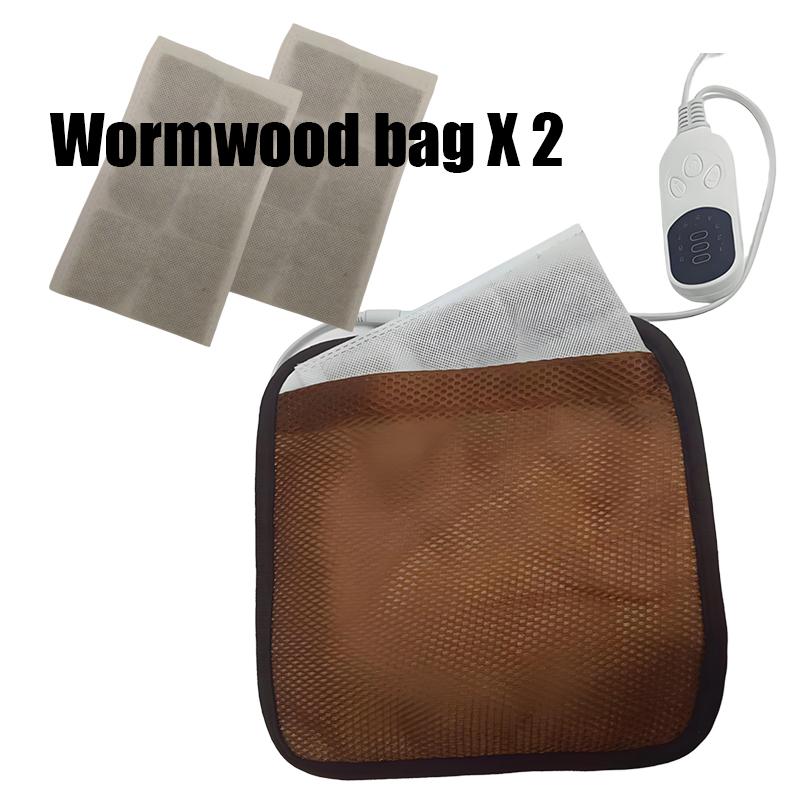 

220V EU heating pad warm heater Electric Heating Shoulder Neck Pad with wormwood bag Hot Compress Cervical Shawl Warmer