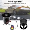 3 Tone Car Horn 12V Loud Horn Speaker Motorcycle Megaphone Emergency Sound Amplifier Speaker for Most Cars Motorcycles