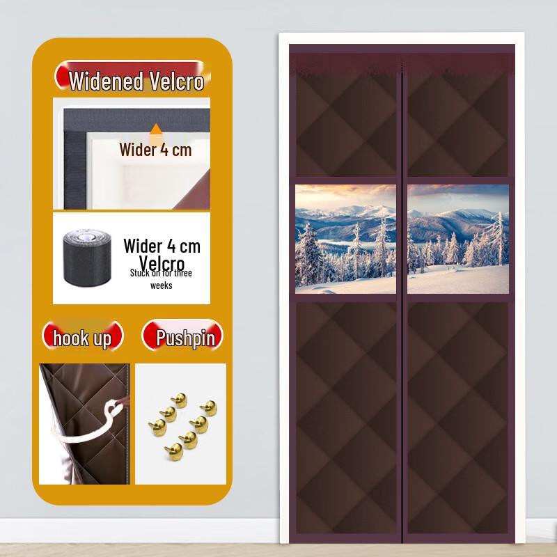 Xinjingzhou Winter Thermal Oxford Cloth Door Curtain