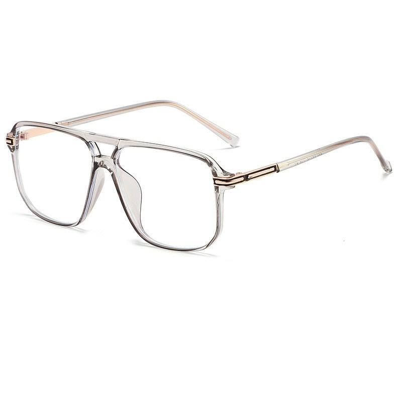 TR90 Men And Women Retro Reading Glasses Double Anti Blue Light Computer Mirror Reading And Playing Games Eye Glasses Protection