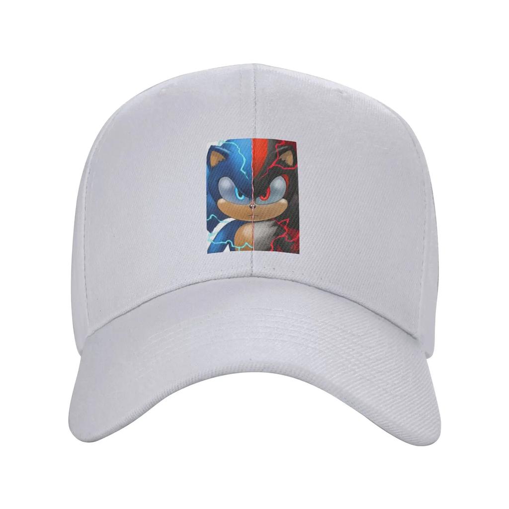 Unisex Baseball Hats Sonic Shadow Outdoor Streetwear Summer Sports Baseball Caps Hip Hop Cap Casquette Hats