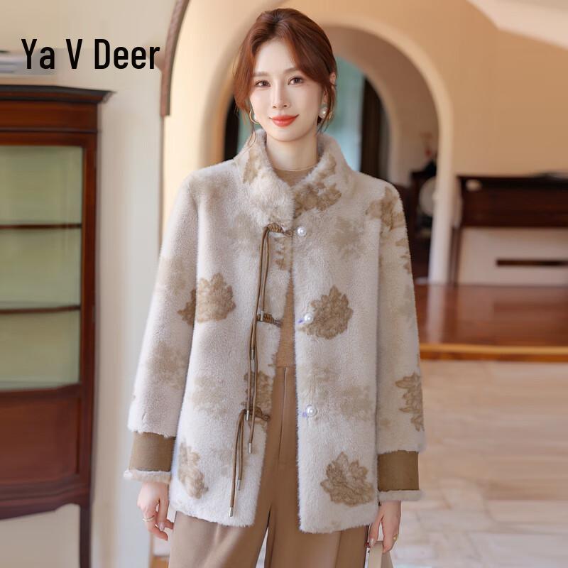 

Yalu Mid-Aged Women s Faux Mink Velvet Winter Coat XL