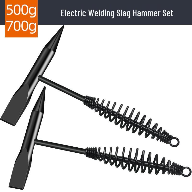 Electrician's Double Head Slag and Rust Hammer