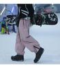 Unisex Waterproof Velvet Ski Pants for Winter Outdoor Sports - Trendy American Casual Joggers