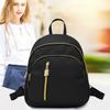 Stylish Women's Urban Chic Nylon Backpack Black Waterproof Lightweight Design
