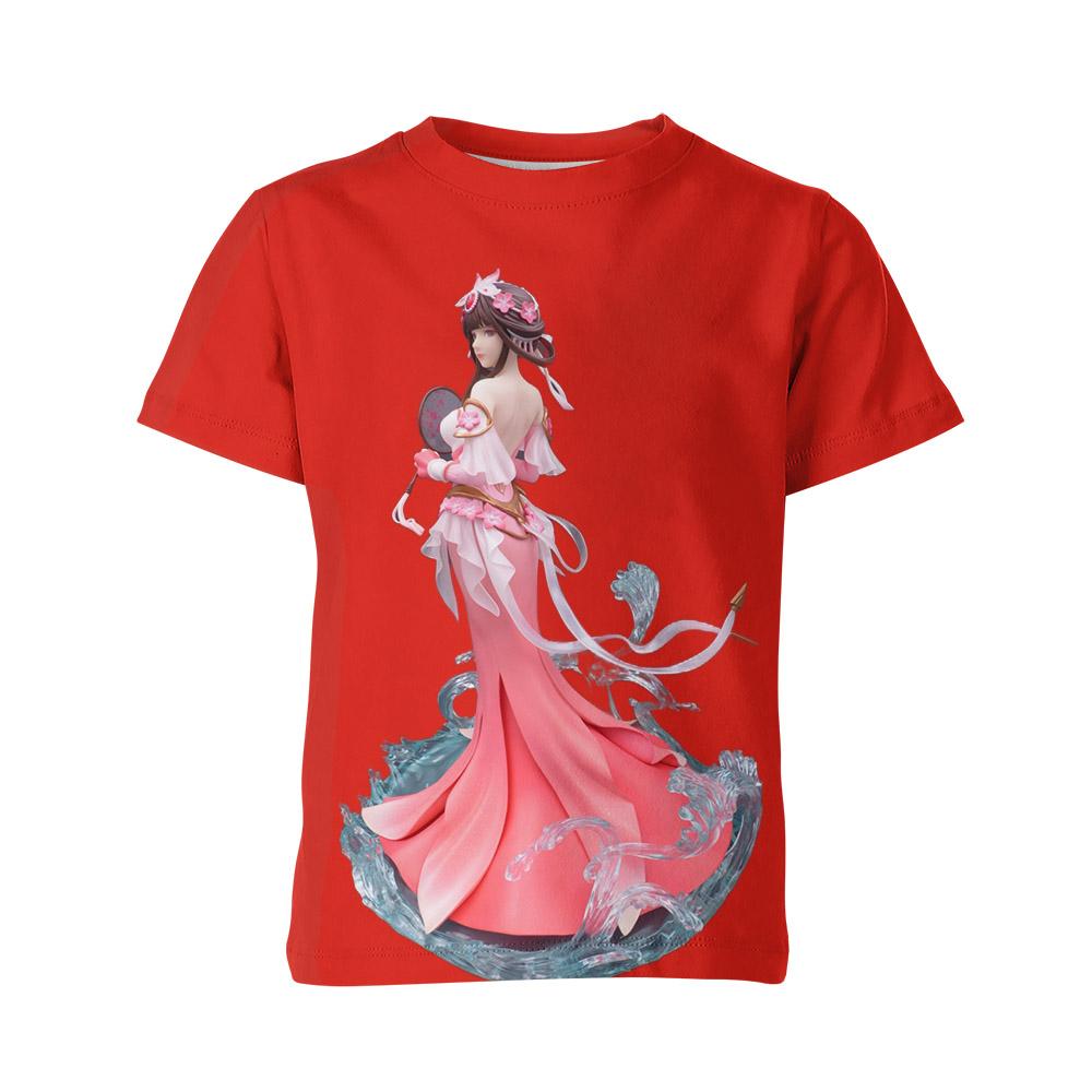 3D China cartoon Printed unisex  plus size tshirt for women on sale graphic oversized shirts tops