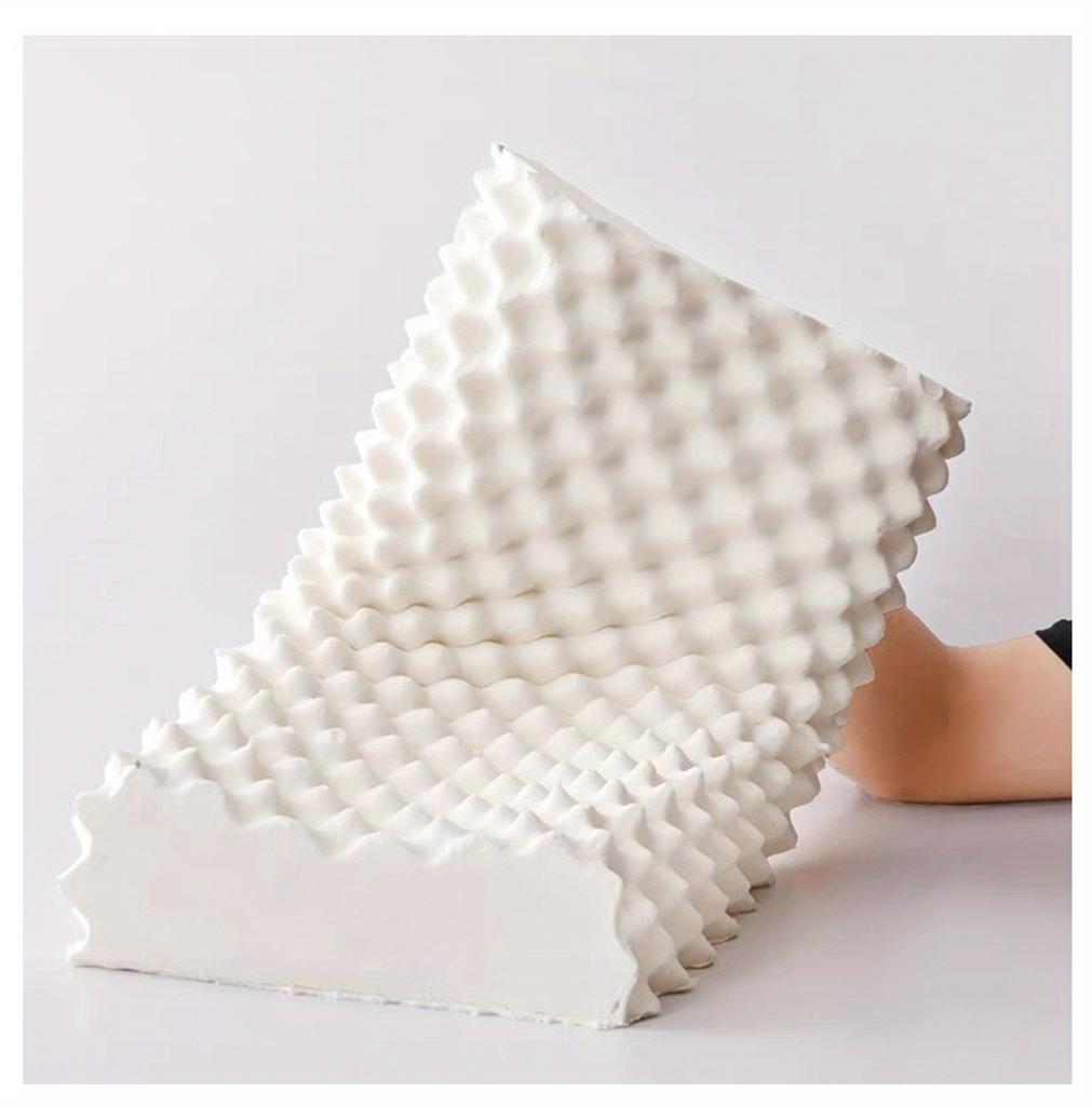 1 szt. Poduszka 93% lateksowa Poduszki do masażu do spania Poduszka ortopedyczna Czysty naturalny lateks Poduszka z pamięcią