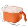 4 in 1 Condiment Jar Moisture-proof Condiments Dispenser Save Space Seasoning Box  Camping