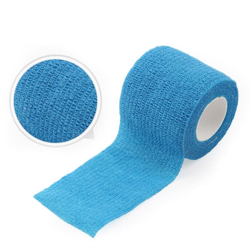 Non Woven Elastic Self Adhesive Bandage Cohesive Bandage for Sports Fixing Finger Wrist Leg 1roll 2.5/5/7.5/10cm*4.5m