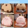 Rice Cartoon Ball 3 In 1 Capybara Pillow Air Conditioning Blanket Nap Plush Toy