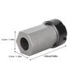 Hex ER25 Collet Chuck Block Tool Holder for CNC Lathe Engraving Machine