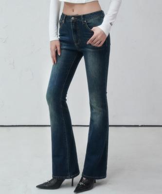 VIVACIOUS Deau Bootscut Denim Pants Indigo