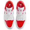 Jordan Air  1 Comfortable Fit Breathable Low Top Retro Basketball Shoes Women Sneaker Red White DC0774-110