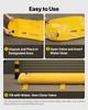 Flood Barrier, 12 Ft Length X 12 In Height Sandbag Alternative, Water Barrier for Flooding with Great Waterproof Effect, Reusable PVC Water Diversion