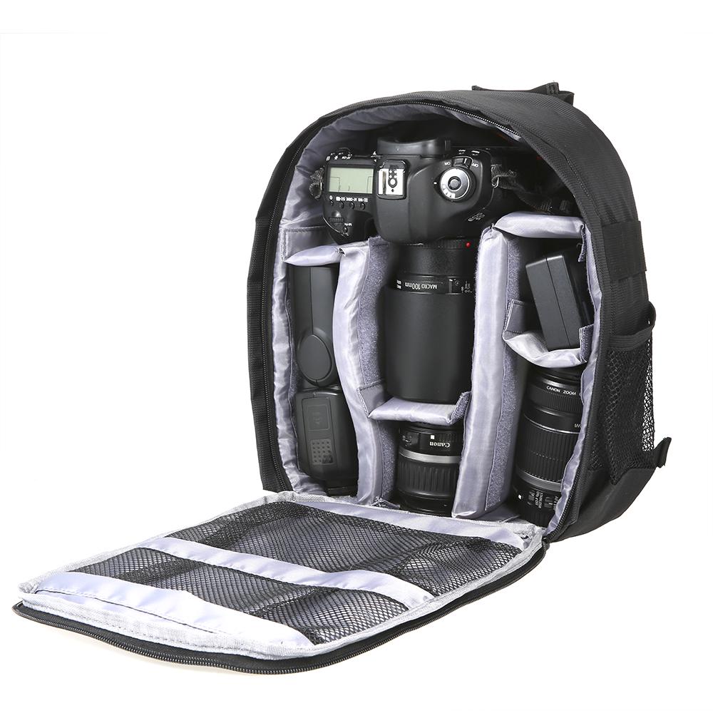 Outdoor Small DSLR Digital Camera Video Backpack Water-resistant Multi-functional Breathable Camera